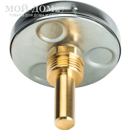 Термометр с погружной гильзой 0-120°С | Мой-Дом27 | Показывает текущую температуру теплоносителя от 0 до 120 градусов
Подходит для установки в котлы Каракан и Кобальт.